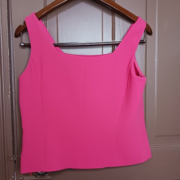 Amanda Smith Petite Square Neck Dress Y2K Vest size 6P - Picture 2 of 7